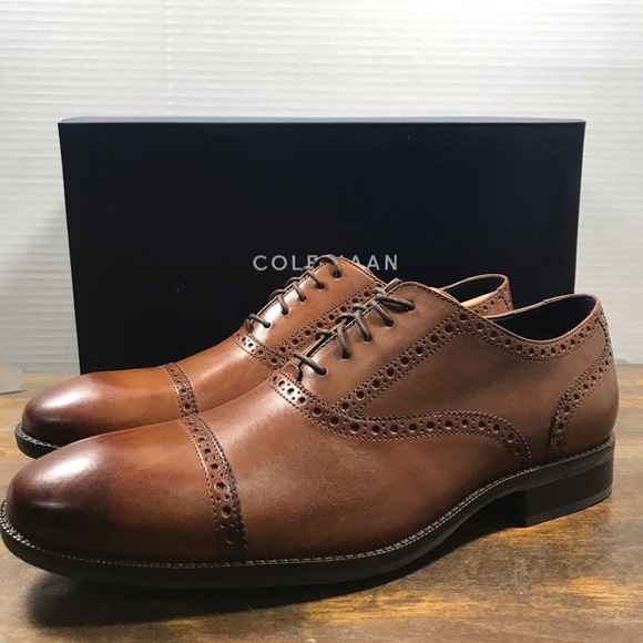 New Cole Haan Wayne Cap Toe Oxford Size 